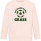 Let's Kick Some Grass Design - Comfort Kids Sweater_LIGHT PEACH ROSE_front