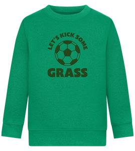 Let's Kick Some Grass Design - Comfort Kids Sweater