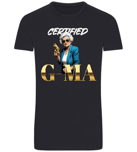 Certified G-Ma Design - Basic Unisex T-Shirt_FRENCH NAVY_front