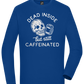 Dead Inside Caffeinated Design - Comfort men's long sleeve t-shirt_OVERSEAS_front