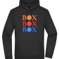 Box Box Box Design - Premium Essential Unisex Hoodie_BLACK_front