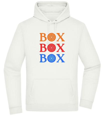 Box Box Box Design - Premium Essential Unisex Hoodie_CREAMY GREEN_front