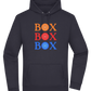 Box Box Box Design - Premium Essential Unisex Hoodie_FRENCH NAVY_front