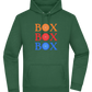 Box Box Box Design - Premium Essential Unisex Hoodie_GREEN BOTTLE_front