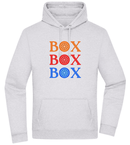 Box Box Box Design - Premium Essential Unisex Hoodie_ORION GREY II_front