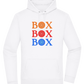 Box Box Box Design - Premium Essential Unisex Hoodie_WHITE_front