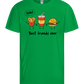 Best Friends Ever Design - Basic kids t-shirt_MEADOW GREEN_front