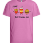 Best Friends Ever Design - Basic kids t-shirt_PINK ORCHID_front