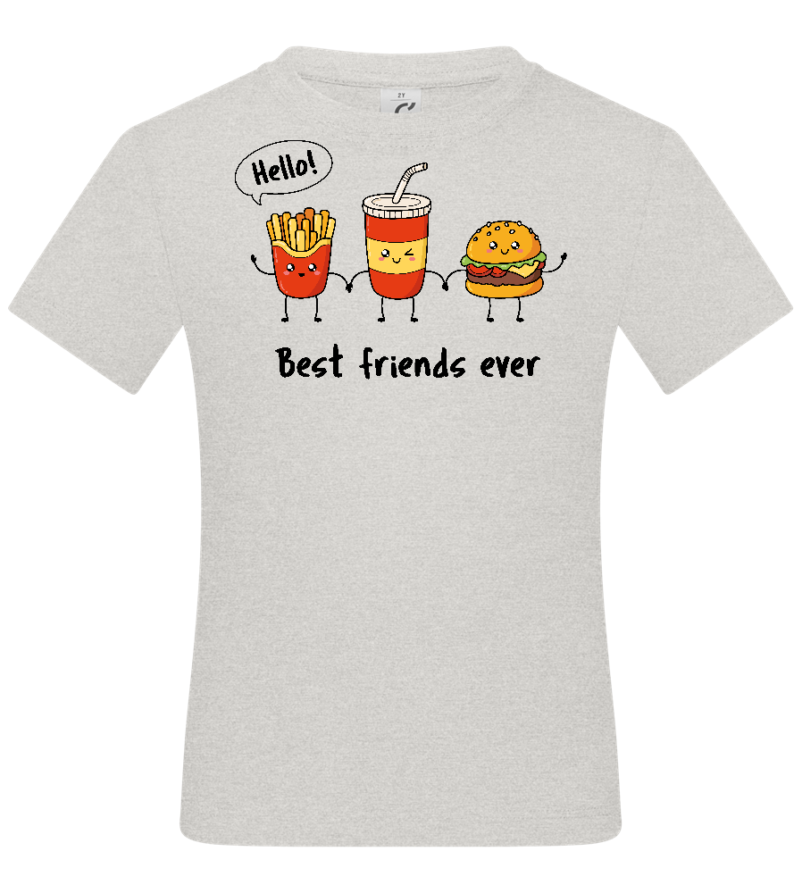 Best Friends Ever Design - Basic kids t-shirt_VIBRANT WHITE_front