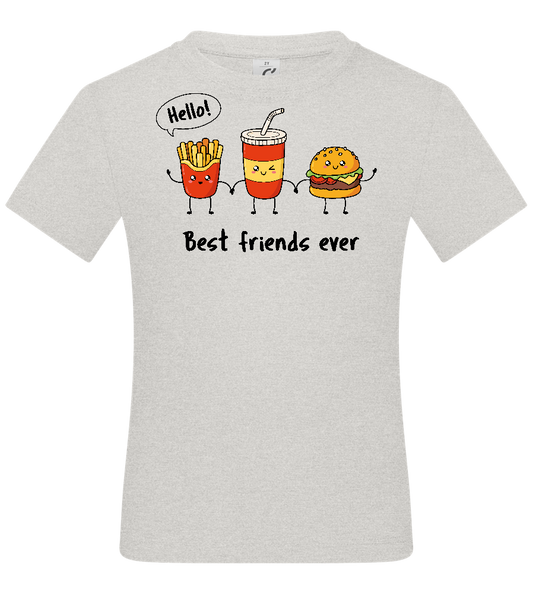 Best Friends Ever Design - Basic kids t-shirt_VIBRANT WHITE_front