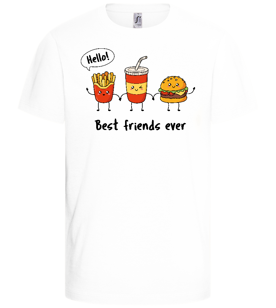 Best Friends Ever Design - Basic kids t-shirt_WHITE_front