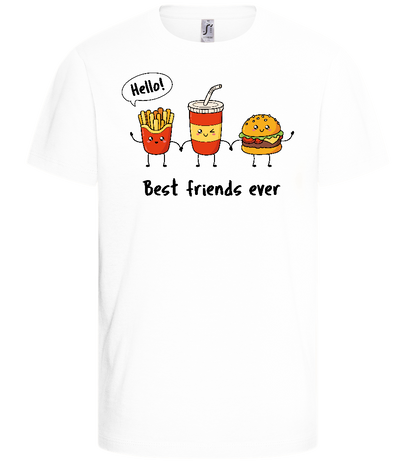 Best Friends Ever Design - Basic kids t-shirt_WHITE_front