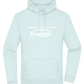 Fluently Ironic Design - Premium Essential Unisex Hoodie_ARCTIC BLUE_front