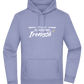 Fluently Ironic Design - Premium Essential Unisex Hoodie_BLUE_front