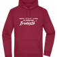 Fluently Ironic Design - Premium Essential Unisex Hoodie_BORDEAUX_front