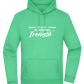 Fluently Ironic Design - Premium Essential Unisex Hoodie_SPRING GREEN_front