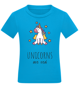 Unicorns Are Real Design - Comfort kids fitted t-shirt