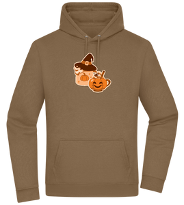 Spooky Pumpkin Spice Design - Premium Essential Unisex Hoodie