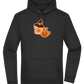 Spooky Pumpkin Spice Design - Premium Essential Unisex Hoodie_BLACK_front