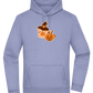 Spooky Pumpkin Spice Design - Premium Essential Unisex Hoodie_BLUE_front