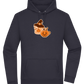 Spooky Pumpkin Spice Design - Premium Essential Unisex Hoodie_FRENCH NAVY_front