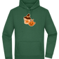 Spooky Pumpkin Spice Design - Premium Essential Unisex Hoodie_GREEN BOTTLE_front