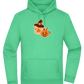 Spooky Pumpkin Spice Design - Premium Essential Unisex Hoodie_SPRING GREEN_front