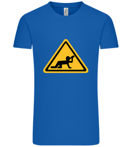 Drunk Warning Sign Design - Comfort Unisex T-Shirt