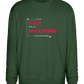 Express Yourself Design - Comfort Essential Unisex Sweater_GREEN BOTTLE_front