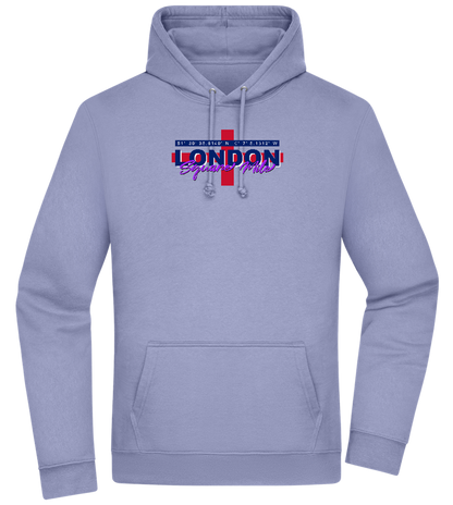 Square Mile Design - Premium Essential Unisex Hoodie_BLUE_front