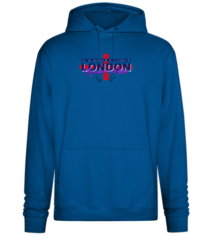 Square Mile Design - Premium Essential Unisex Hoodie_ROYAL_front