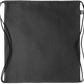 Premium hemp drawstring bag_BLACK_front