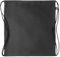 Premium large hemp drawstring bag_BLACK_front