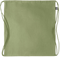 Premium large hemp drawstring bag_GREEN_front