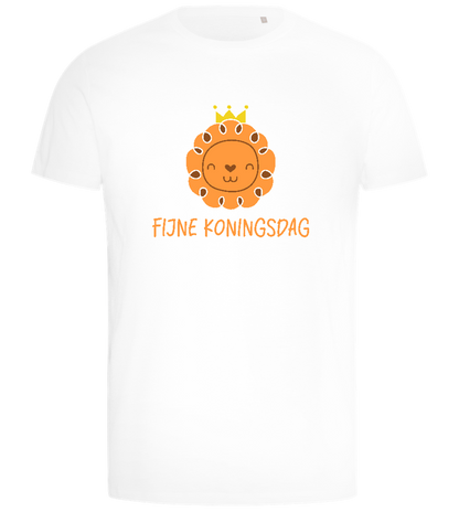 Fijne Koningsdag Design - Comfort men's t-shirt_WHITE_front