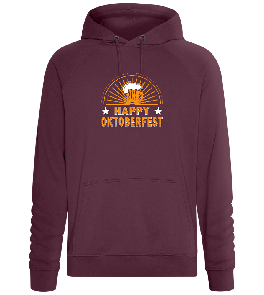 Happy Oktoberfest Design - Comfort unisex hoodie_BORDEAUX_front