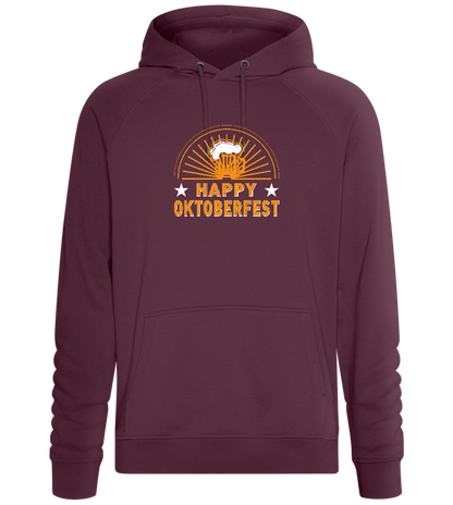 Happy Oktoberfest Design - Comfort unisex hoodie_BORDEAUX_front