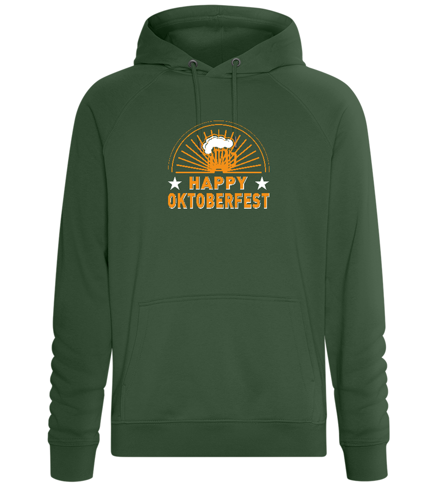 Happy Oktoberfest Design - Comfort unisex hoodie_GREEN BOTTLE_front