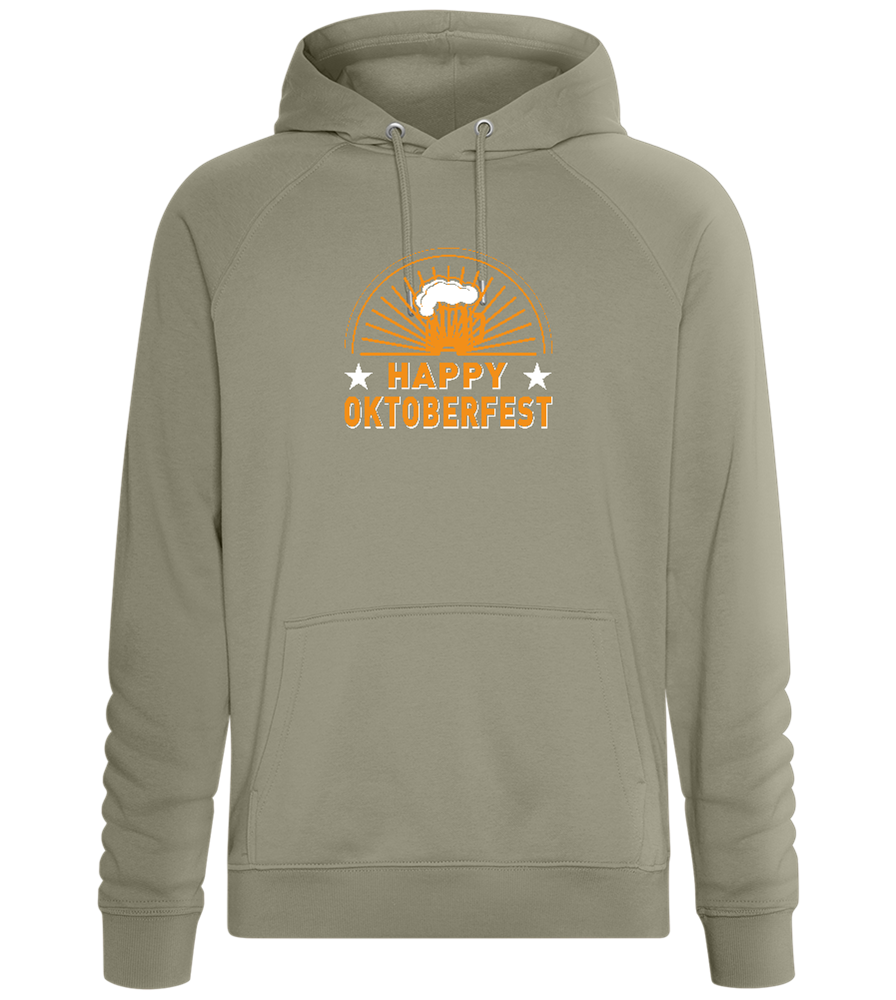 Happy Oktoberfest Design - Comfort unisex hoodie_KHAKI_front