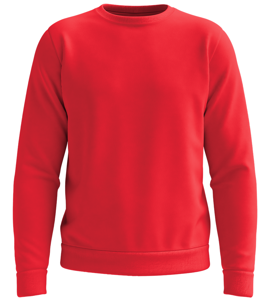 Comfort Essential Unisex Sweater_BRIGHT RED_front