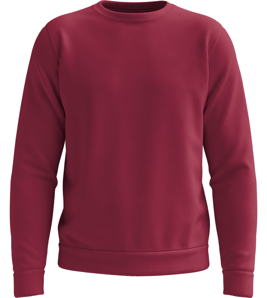 Comfort Essential Unisex Sweater_BURGUNDY_front