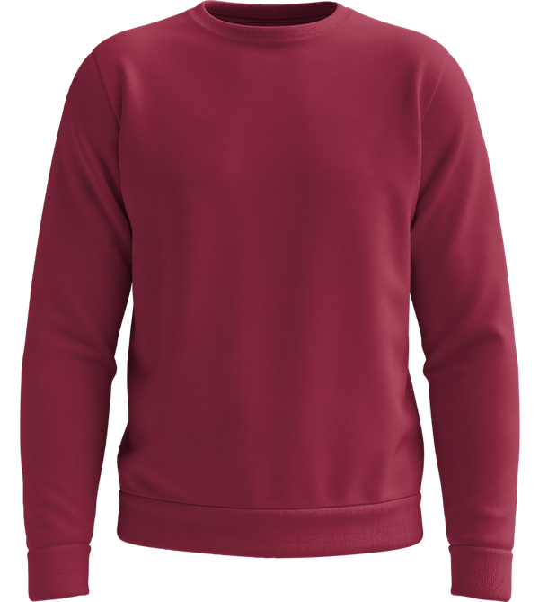 Comfort recycled unisex sweater_BURGUNDY_front