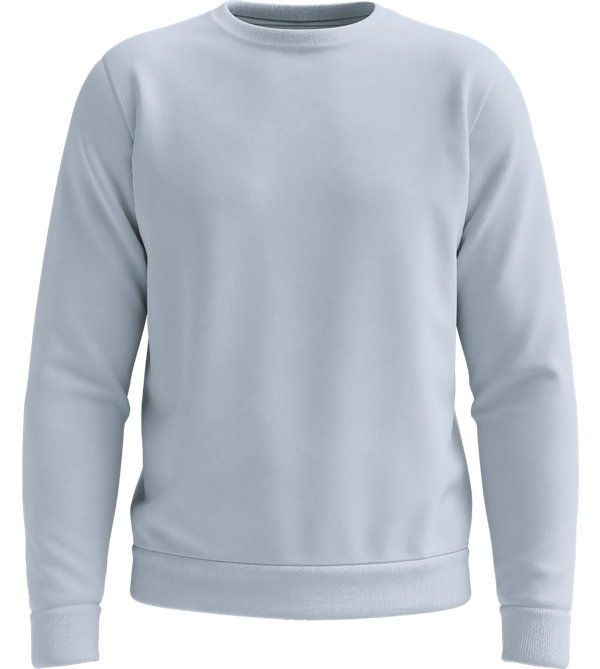Comfort recycled unisex sweater_CREAMY BLUE_front