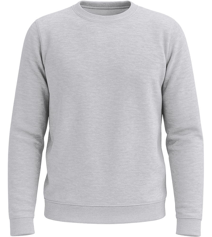 Comfort Essential Unisex Sweater_GREY MELANGE_front