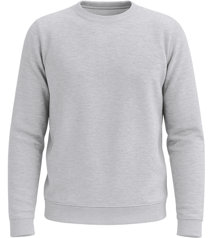 Comfort Essential Unisex Sweater_GREY MELANGE_front