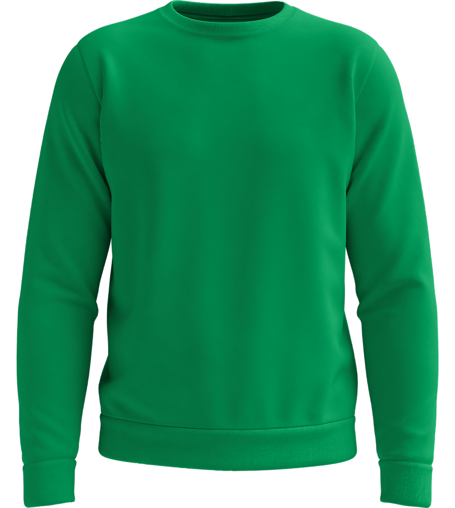 Comfort Essential Unisex Sweater_KELLY GREEN_front