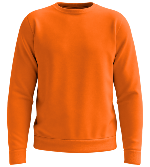 Comfort recycled unisex sweater_ORANGE_front