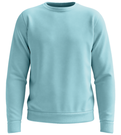 Comfort Essential Unisex Sweater_POOL BLUE_front