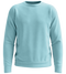 Comfort recycled unisex sweater_POOL BLUE_front