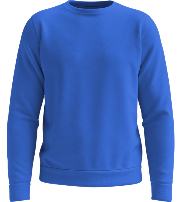 Comfort recycled unisex sweater_ROYAL BLUE_front